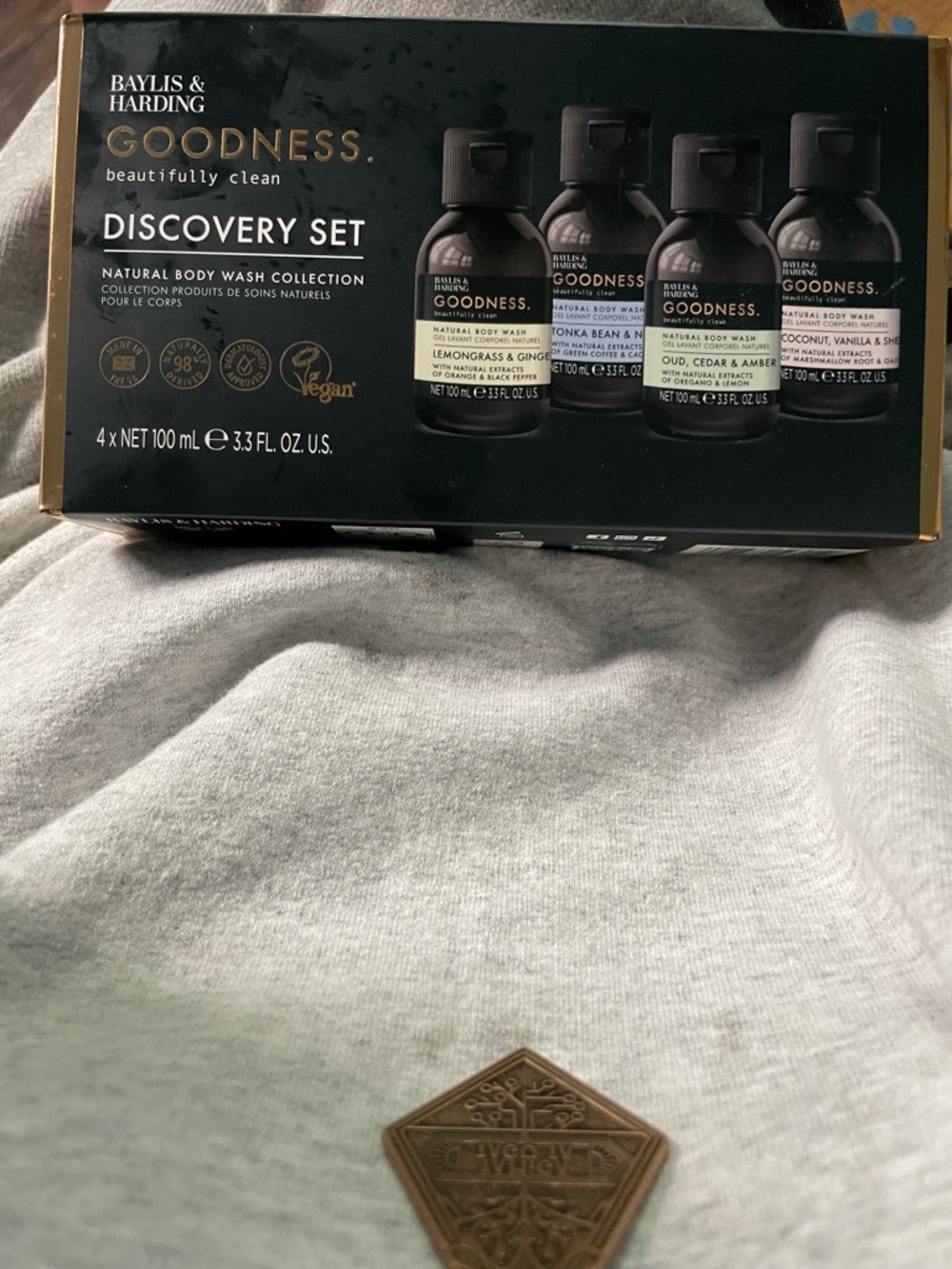 Baylis & Harding Goodness Discovery Set - Black & Gold Packaging